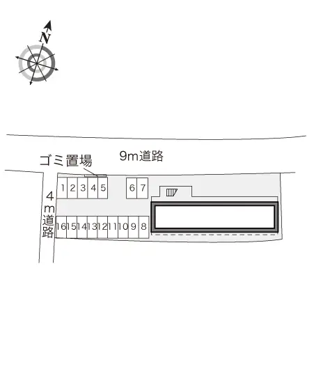 ★手数料０円★我孫子市南新木　月極駐車場（LP）